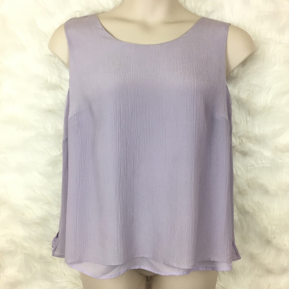 Judith Hart Tops - Judith Hart |Lavender Silk Layered Blouse Size 16W